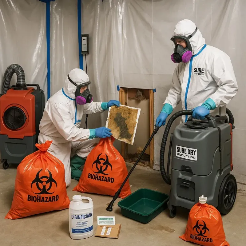 Contaminated Water Handling Protocols process in Albion, IN