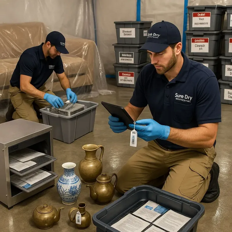 Content Protection and Restoration process in Albion, IN