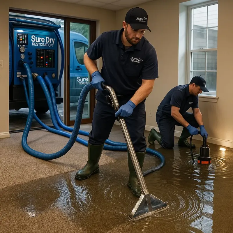 Water Extraction and Removal process in Albion, IN